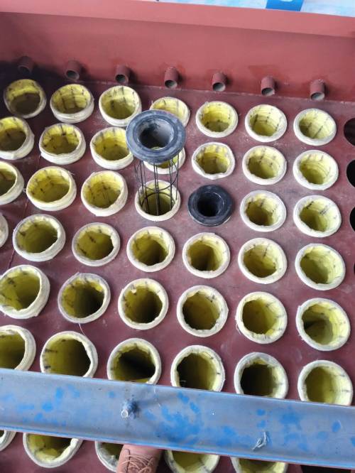 除塵布袋、骨架組裝