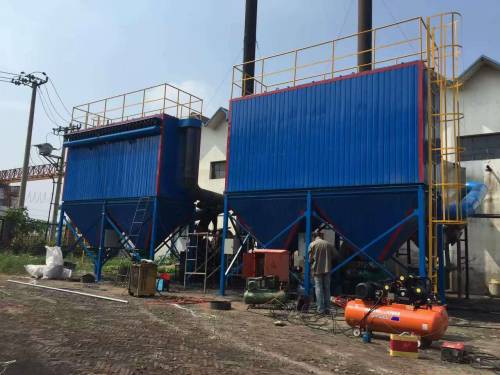 福建泉州1噸生物質鍋爐除塵器安裝實例 福建泉州1噸生物質鍋爐除塵器安裝實例